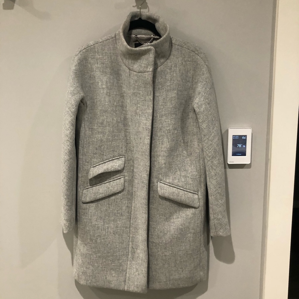 J.Crew Stadium Cloth Cocoon Coat